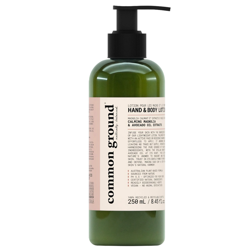 Common Ground Natural  Hand and Body Lotion